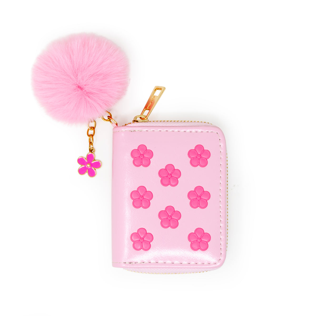 Kids Daisy Zip-Around Wallet