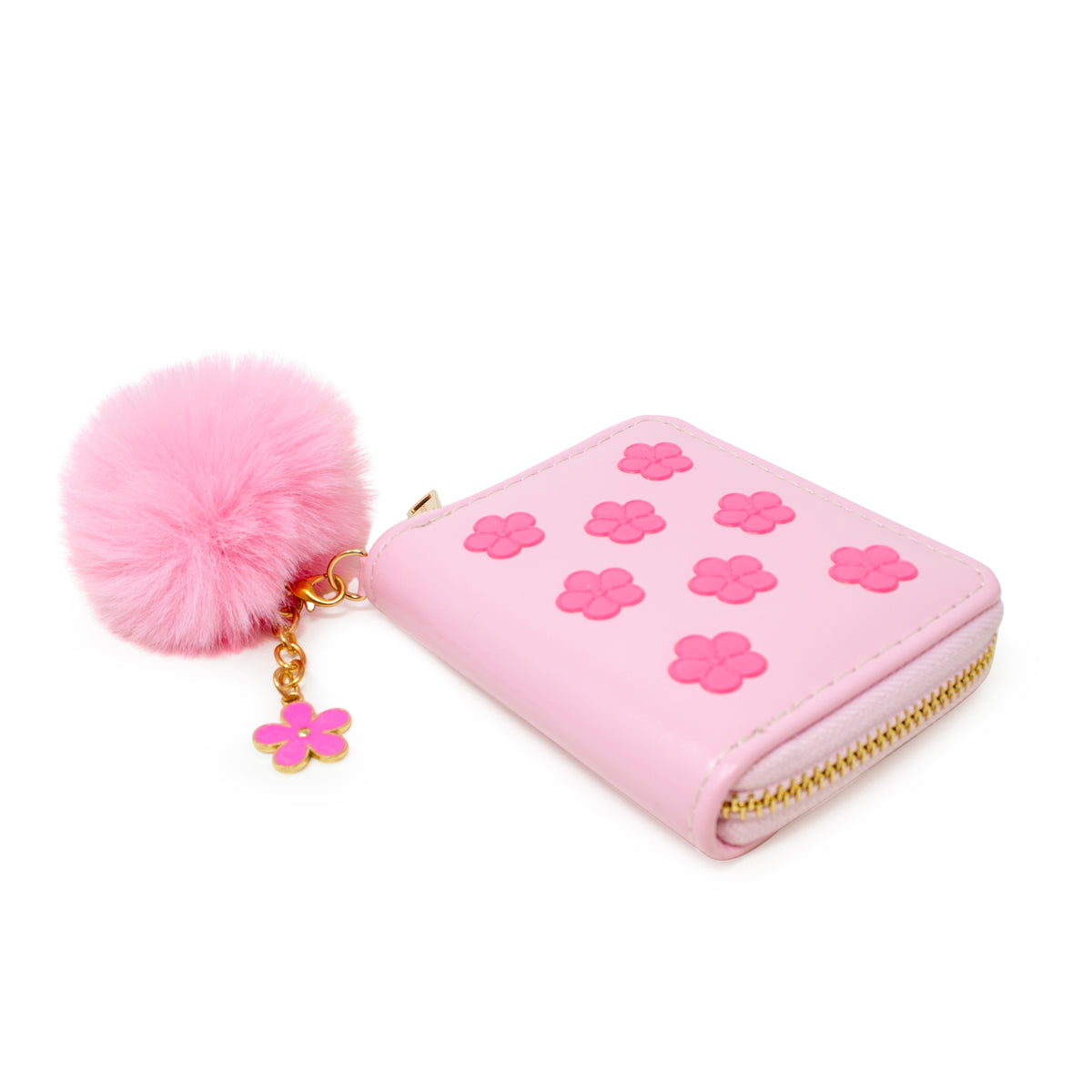 Kids Daisy Zip-Around Wallet