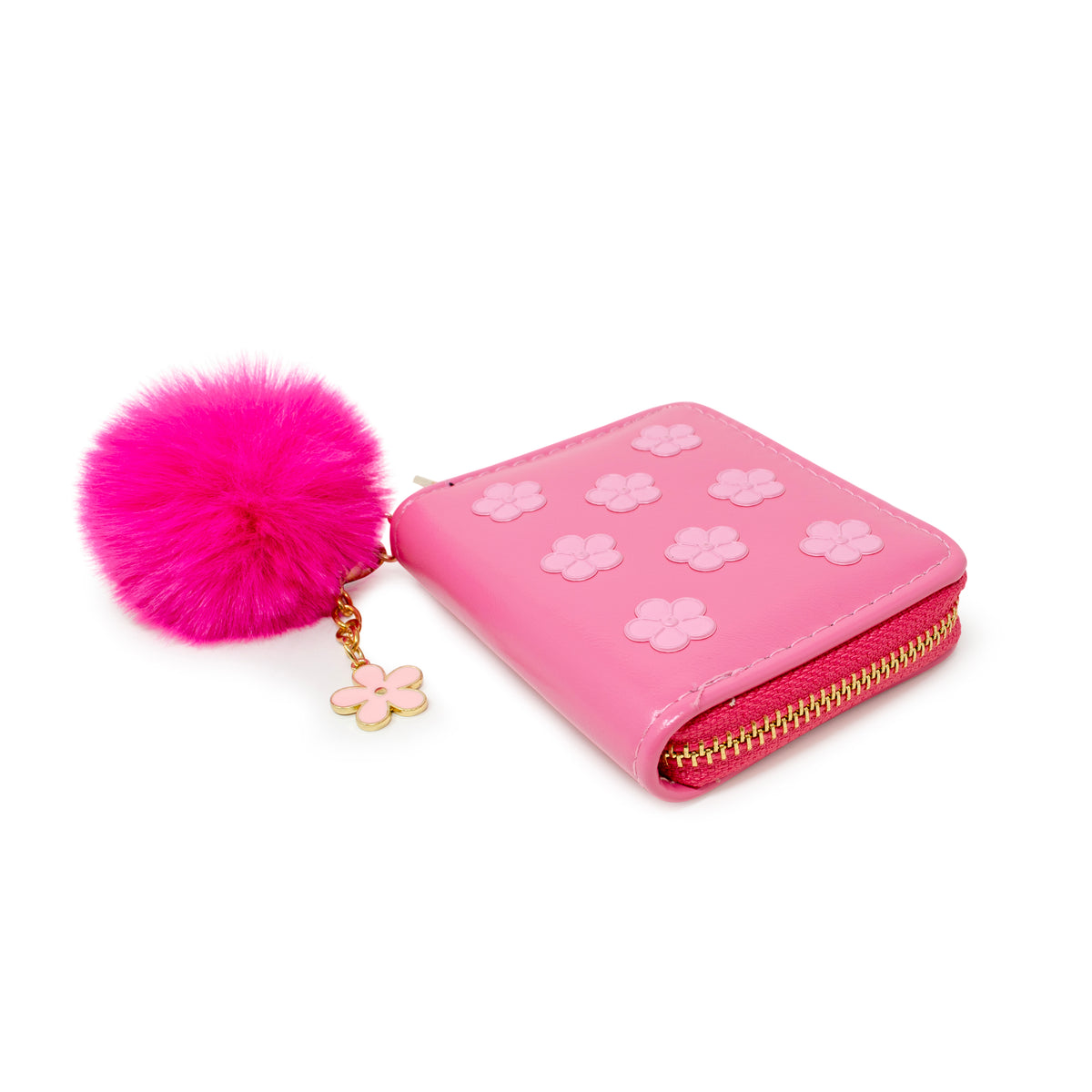 Kids Daisy Zip-Around Wallet