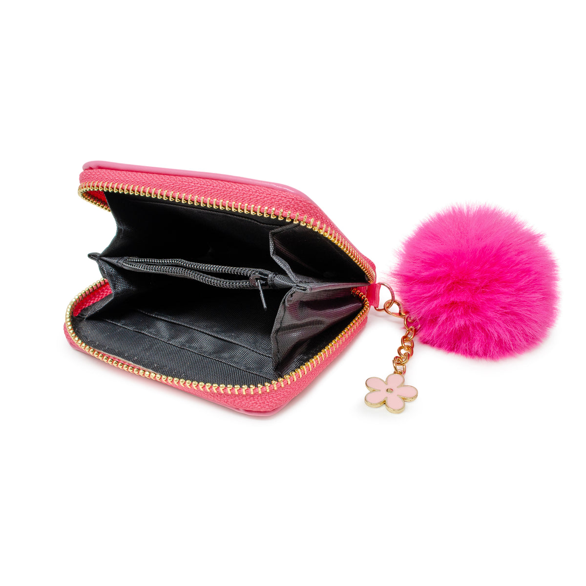Kids Daisy Zip-Around Wallet