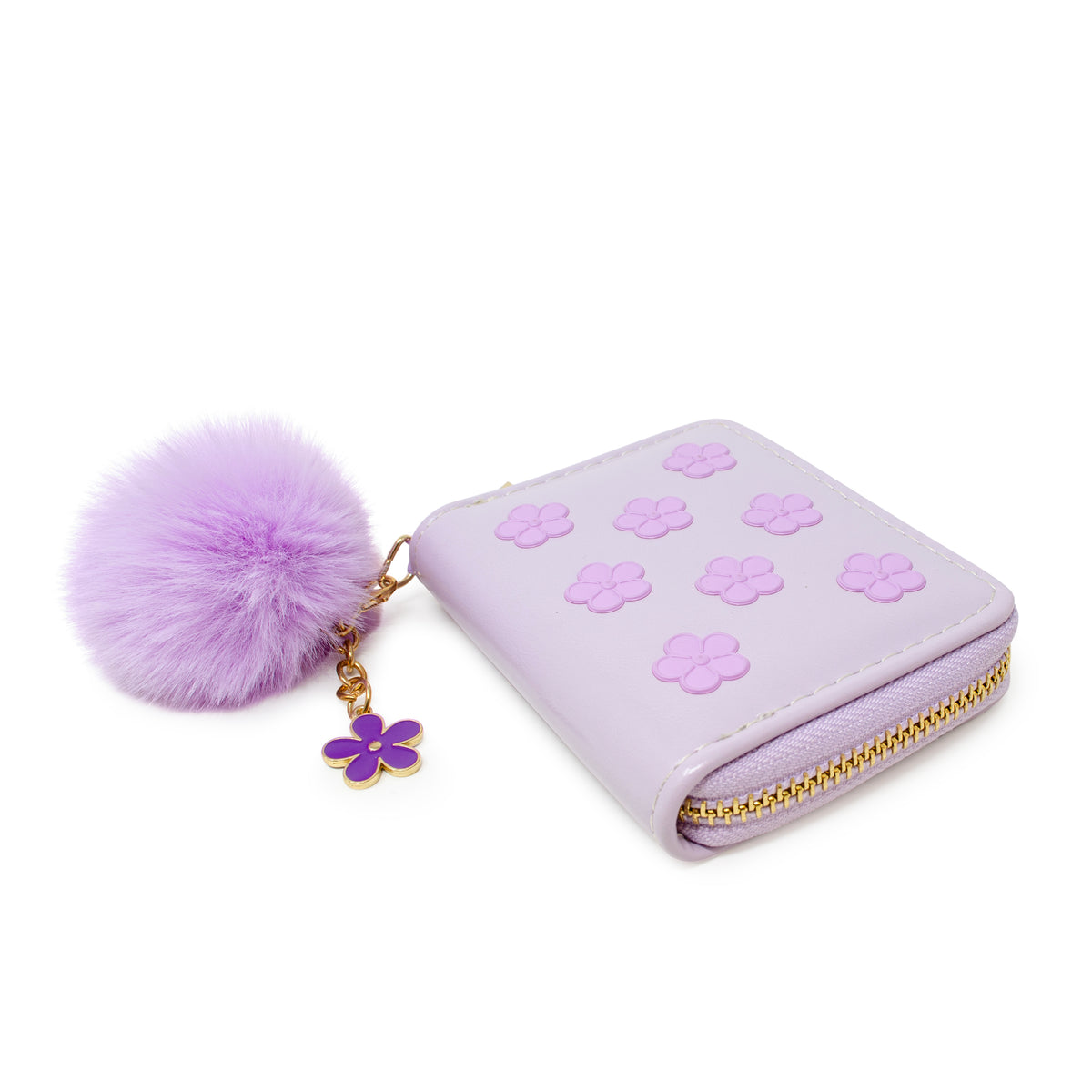 Kids Daisy Zip-Around Wallet