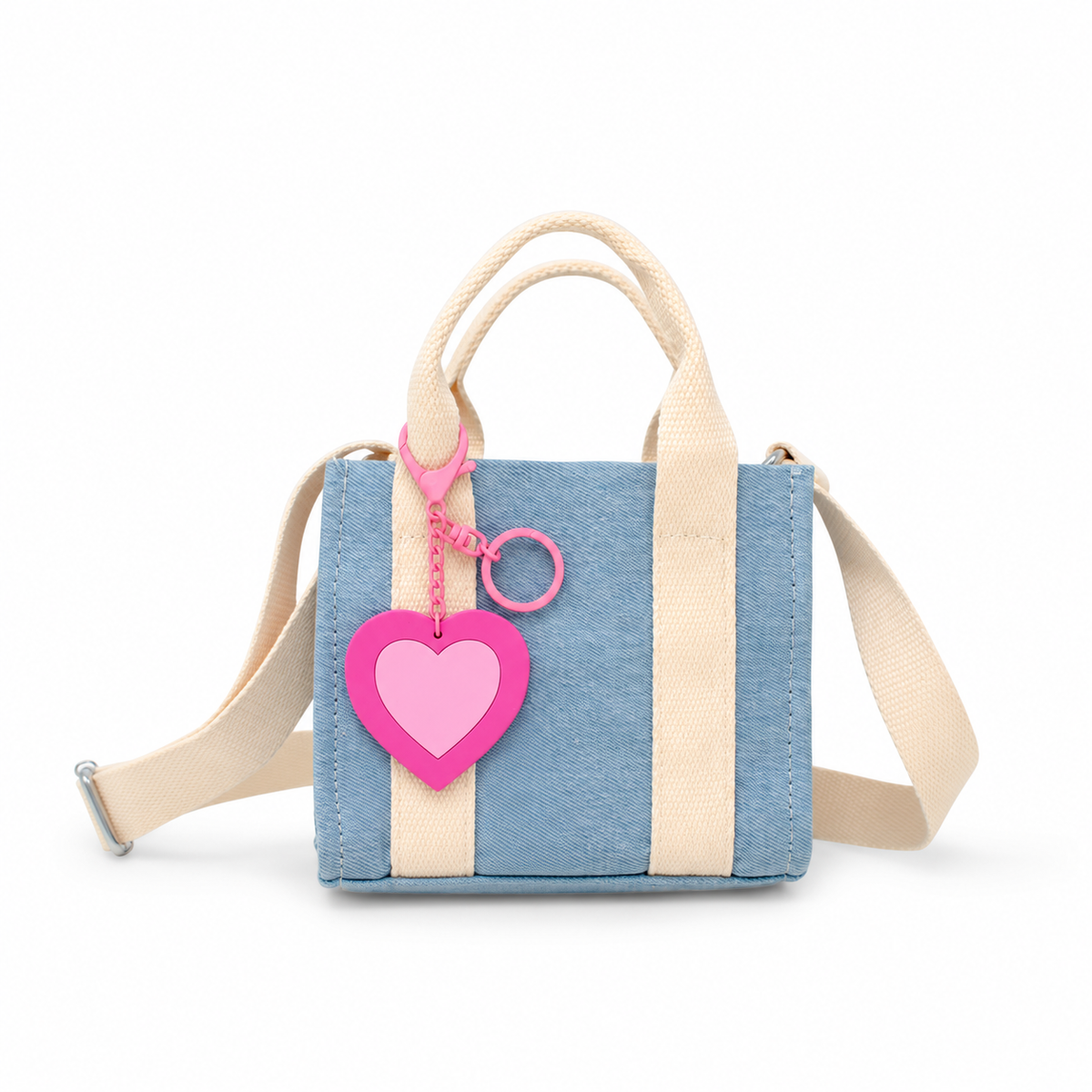 Mini Denim Tote Bag for Kids