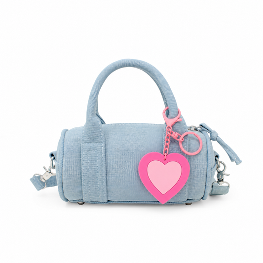 Mini Denim Duffle Bag for Kids