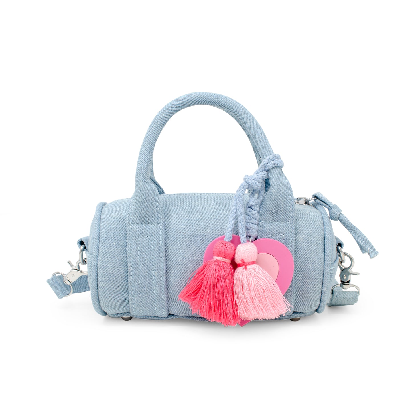 Mini Denim Duffle Bag for Kids