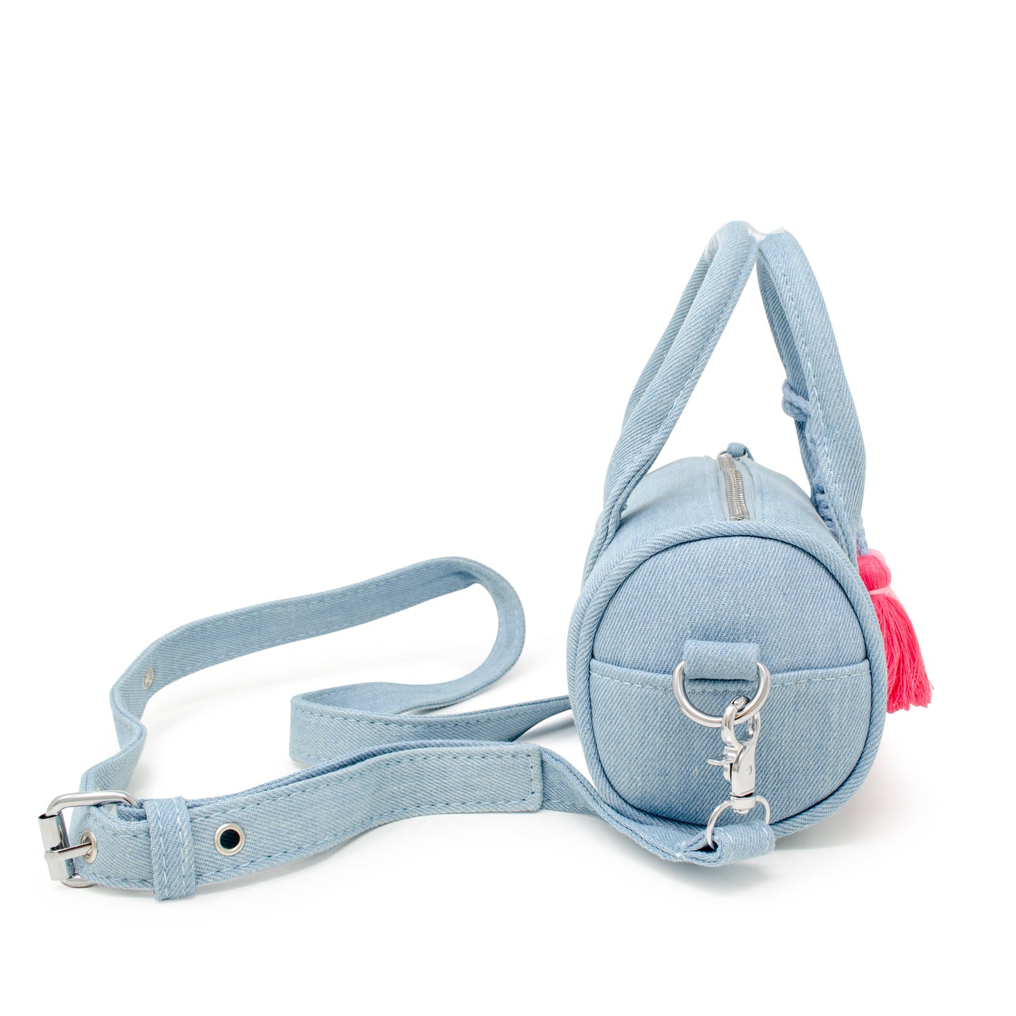 Mini Denim Duffle Bag for Kids