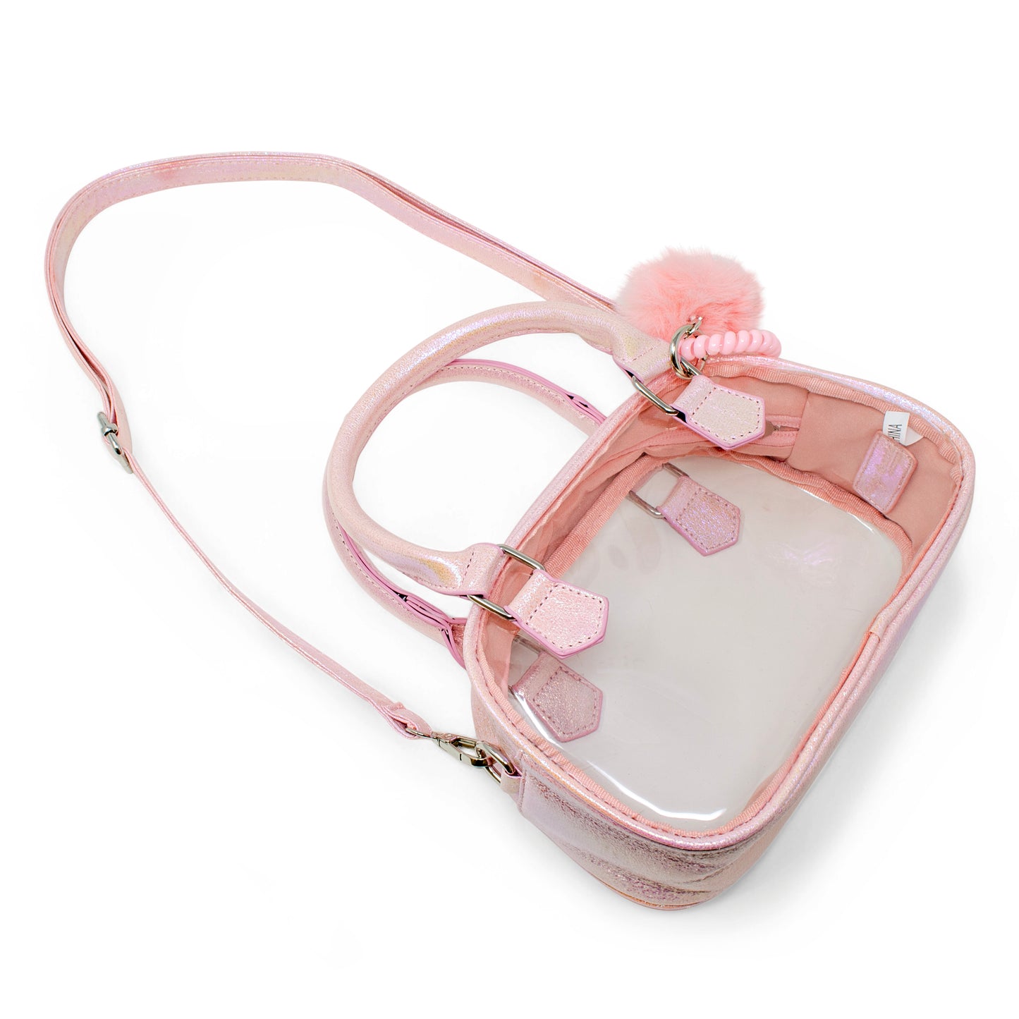 Girl's Game Day Glam Clear Crossbody Bag