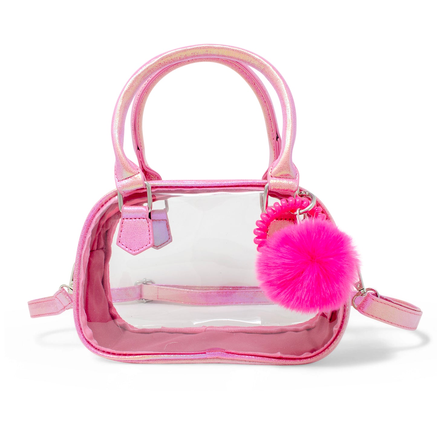 Girl's Game Day Glam Clear Crossbody Bag