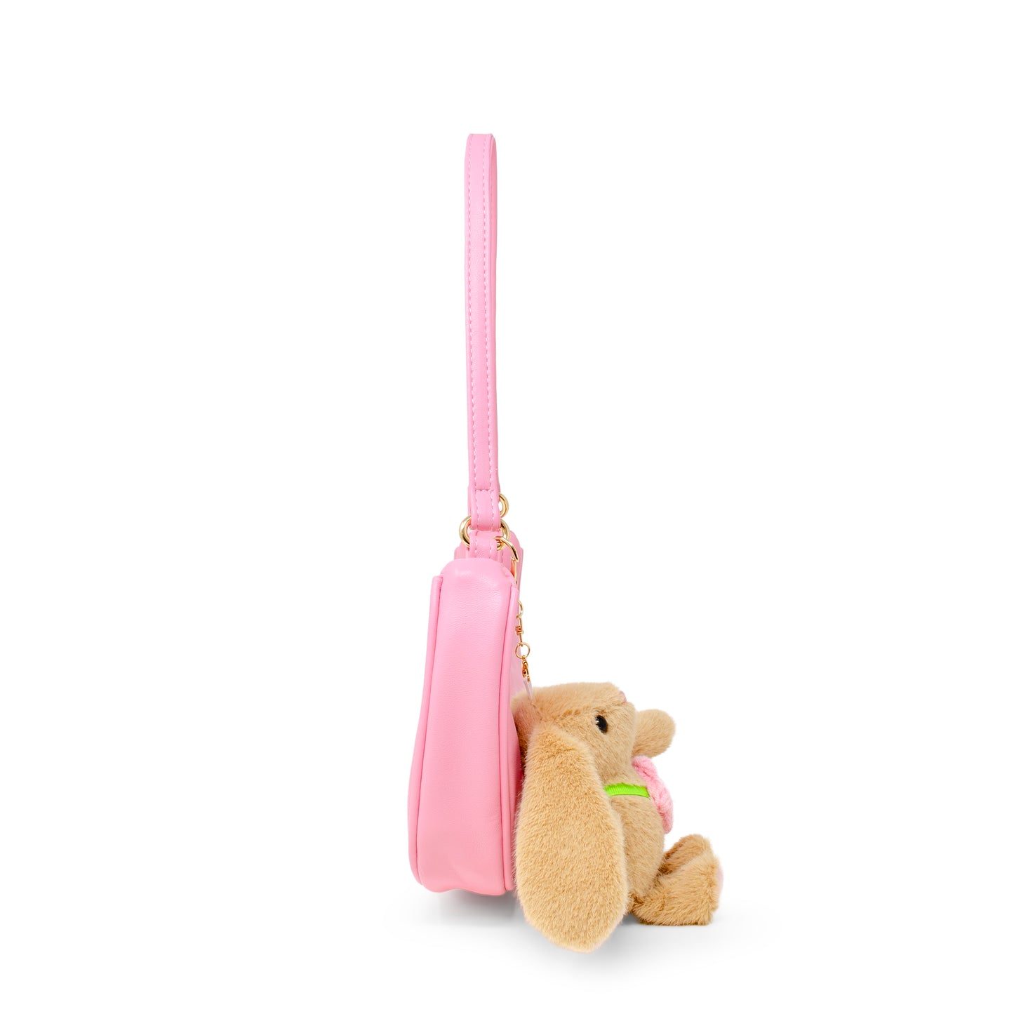 Kids Bunny Charm Shoulder Handbag