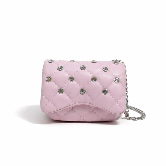 Tiny Crystal Stud Handbag