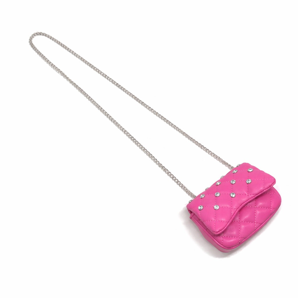 Tiny Crystal Stud Handbag