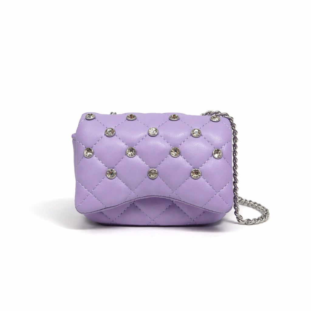 Tiny Crystal Stud Handbag