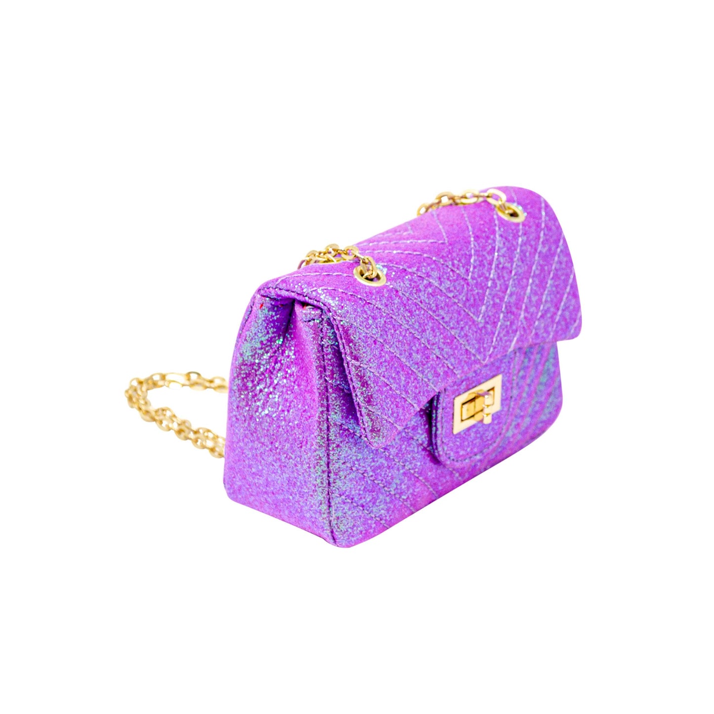 Classic Glitter Wave Handbag