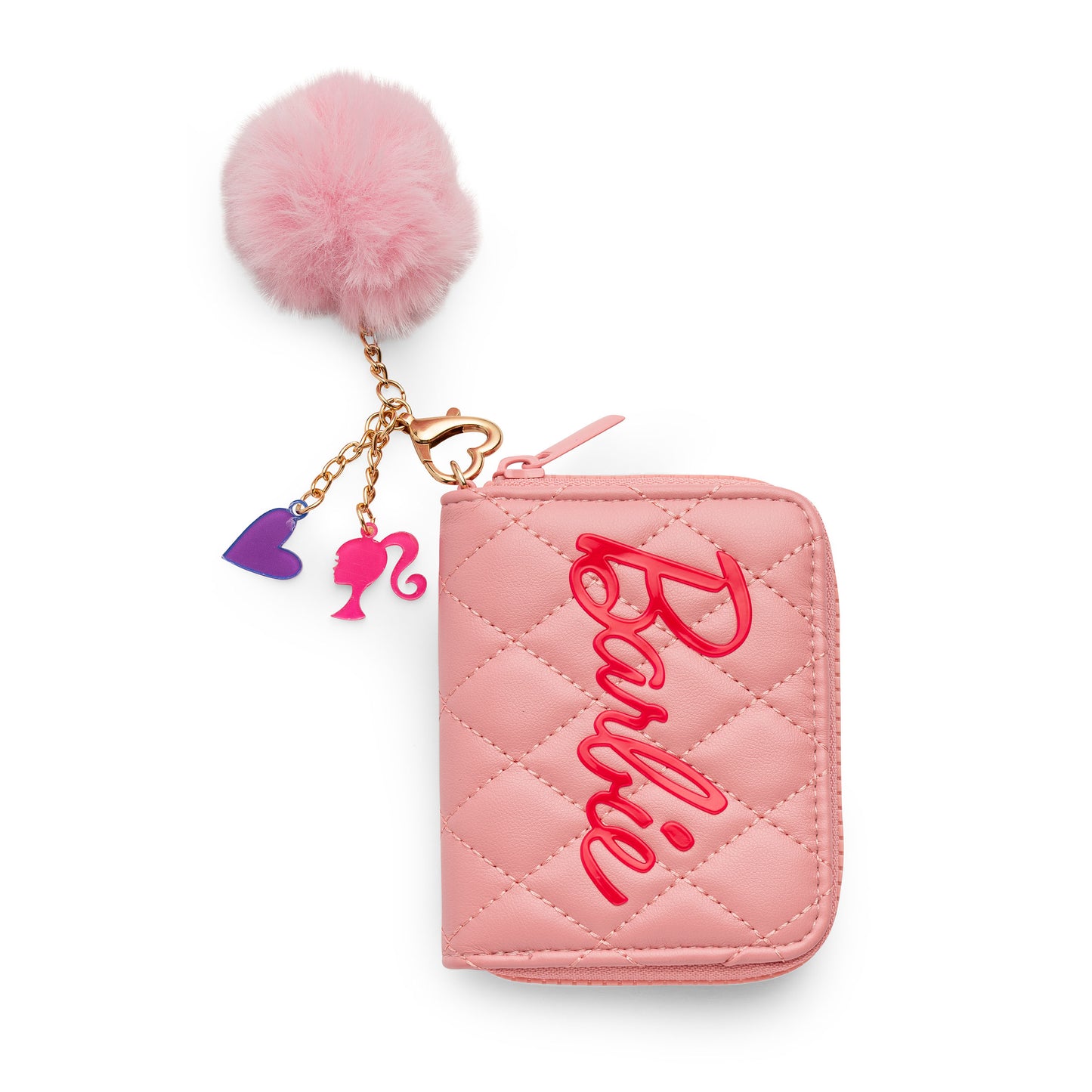 Barbie™ Quilted Kids Zip Wallet with Charm