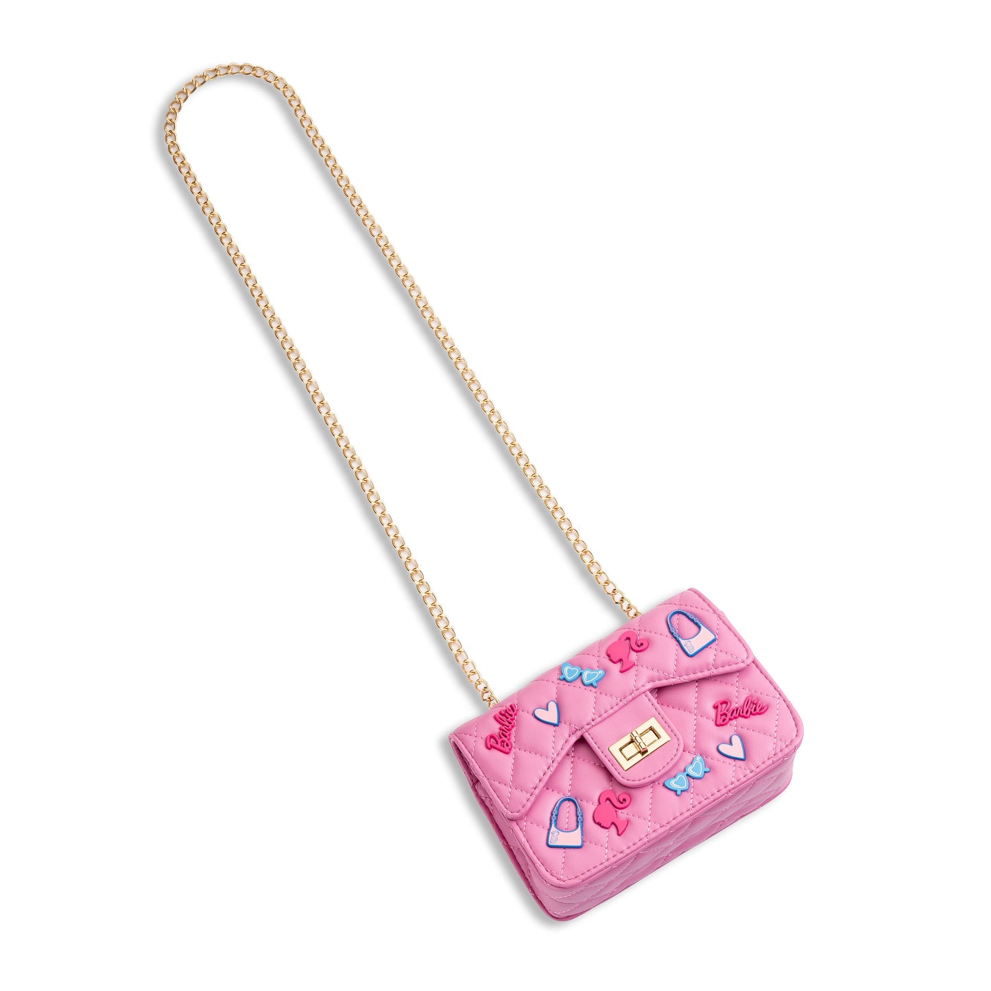 Barbie™ Classic Quilted Kids Handbag with Charms
