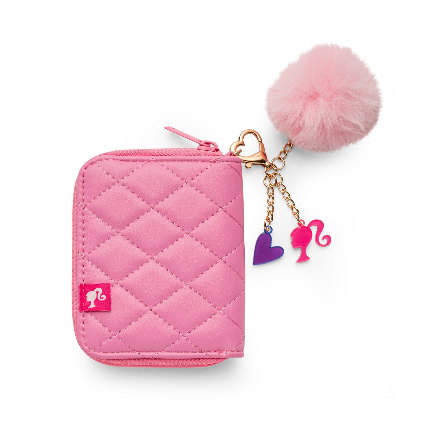 Barbie™ Quilted Kids Zip Wallet with Charms