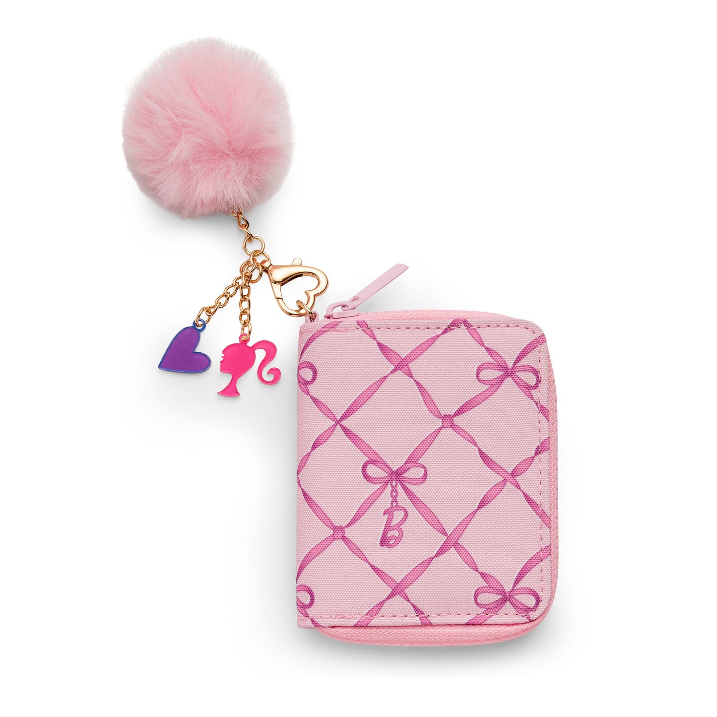 Barbie™ Ribbon Dance Kids Zip Wallet with Pom Charm