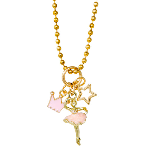 Ballerina Gold Necklace