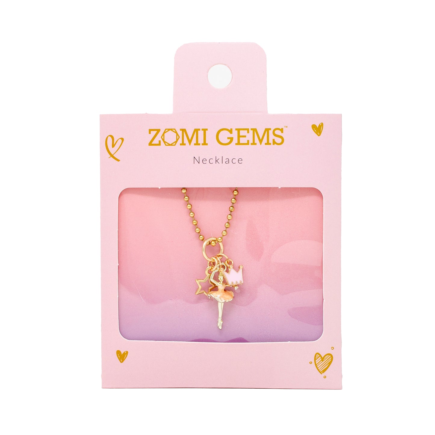 Ballerina Gold Necklace