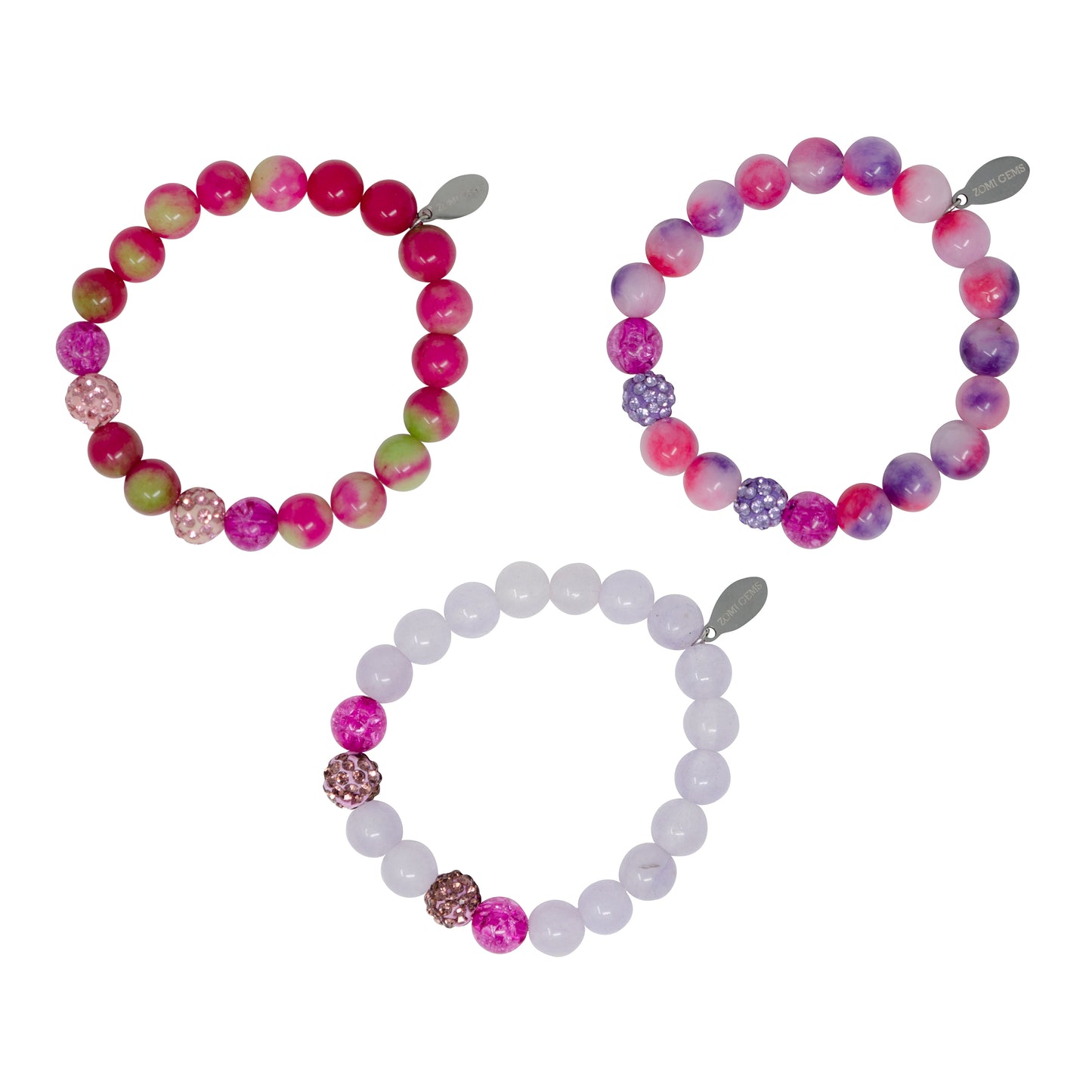 Tie Dye Stretchy Bracelet Set