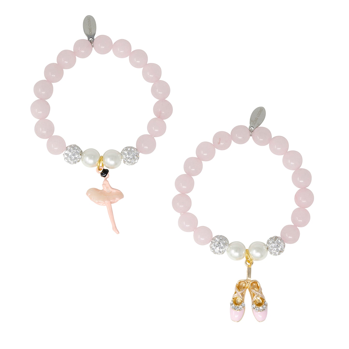 Fancy Ballerina Dance Stretchy Bracelet Set