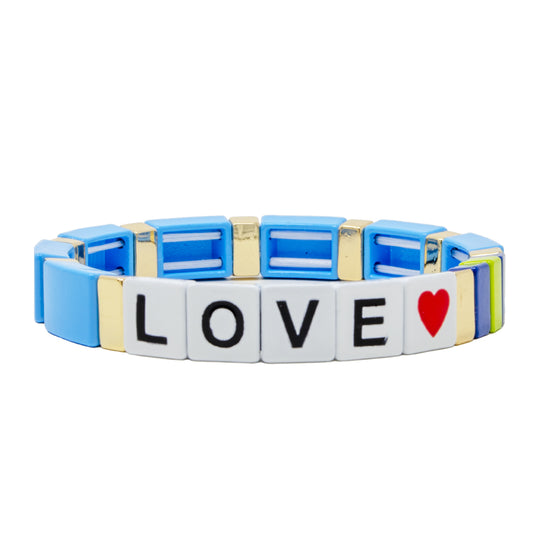 Love Tile Bracelet