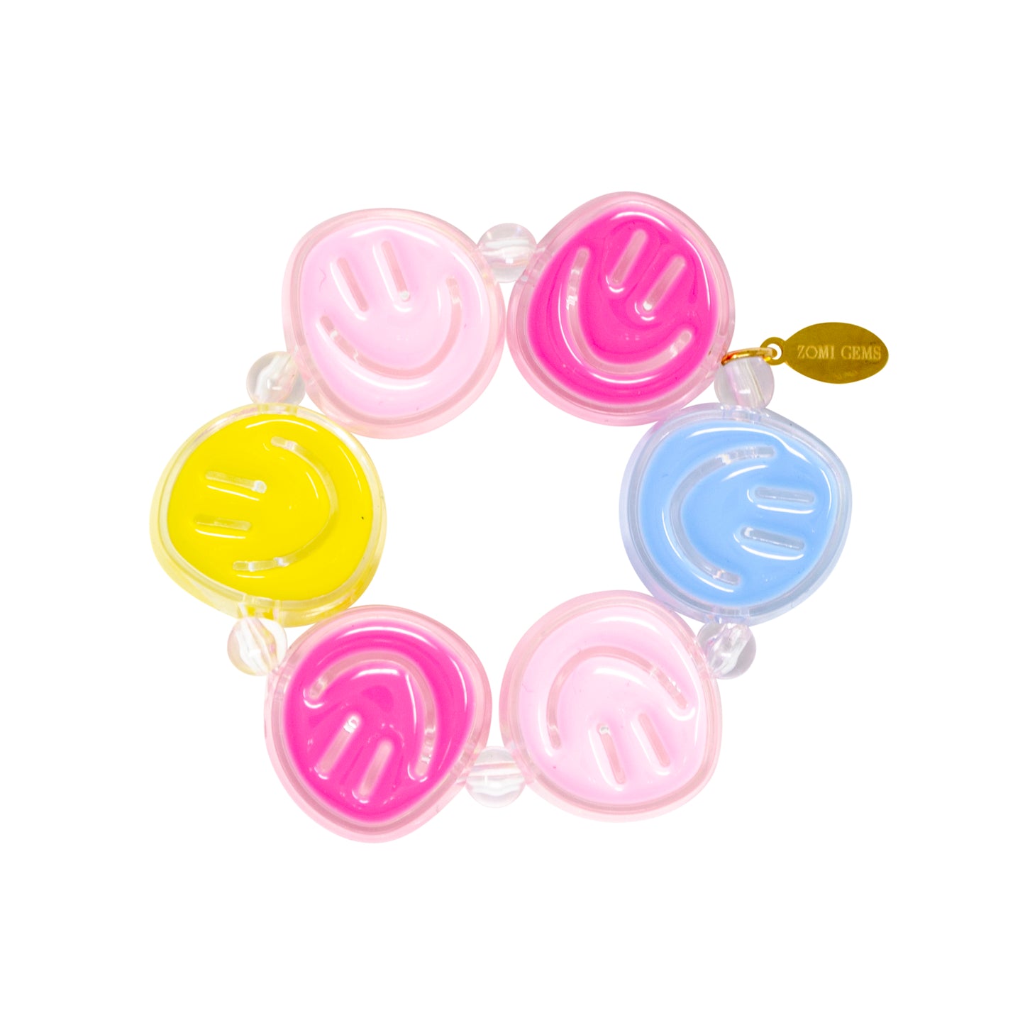 Jumbo Hearts & Smiles Bracelet Set