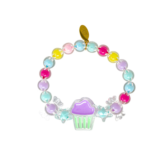 Jumbo Cupcake Pastel Bracelet