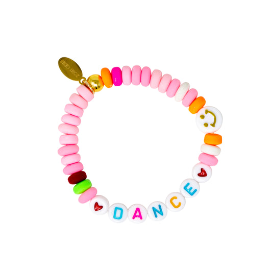 Dance & Smile Pastel Bracelet - Pink