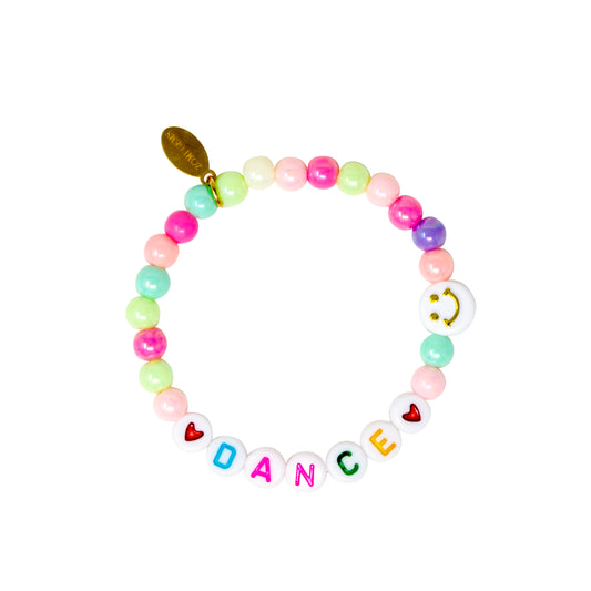Dance & Smile Pastel Bracelet - Rainbow