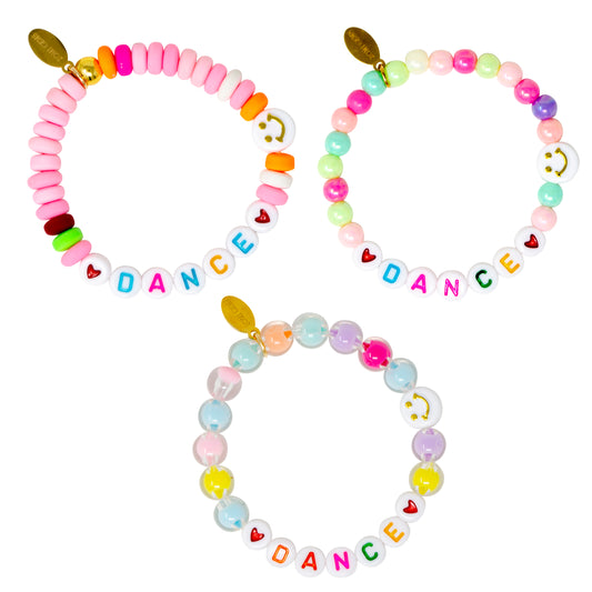 Dance & Smile Pastel Bracelet Set