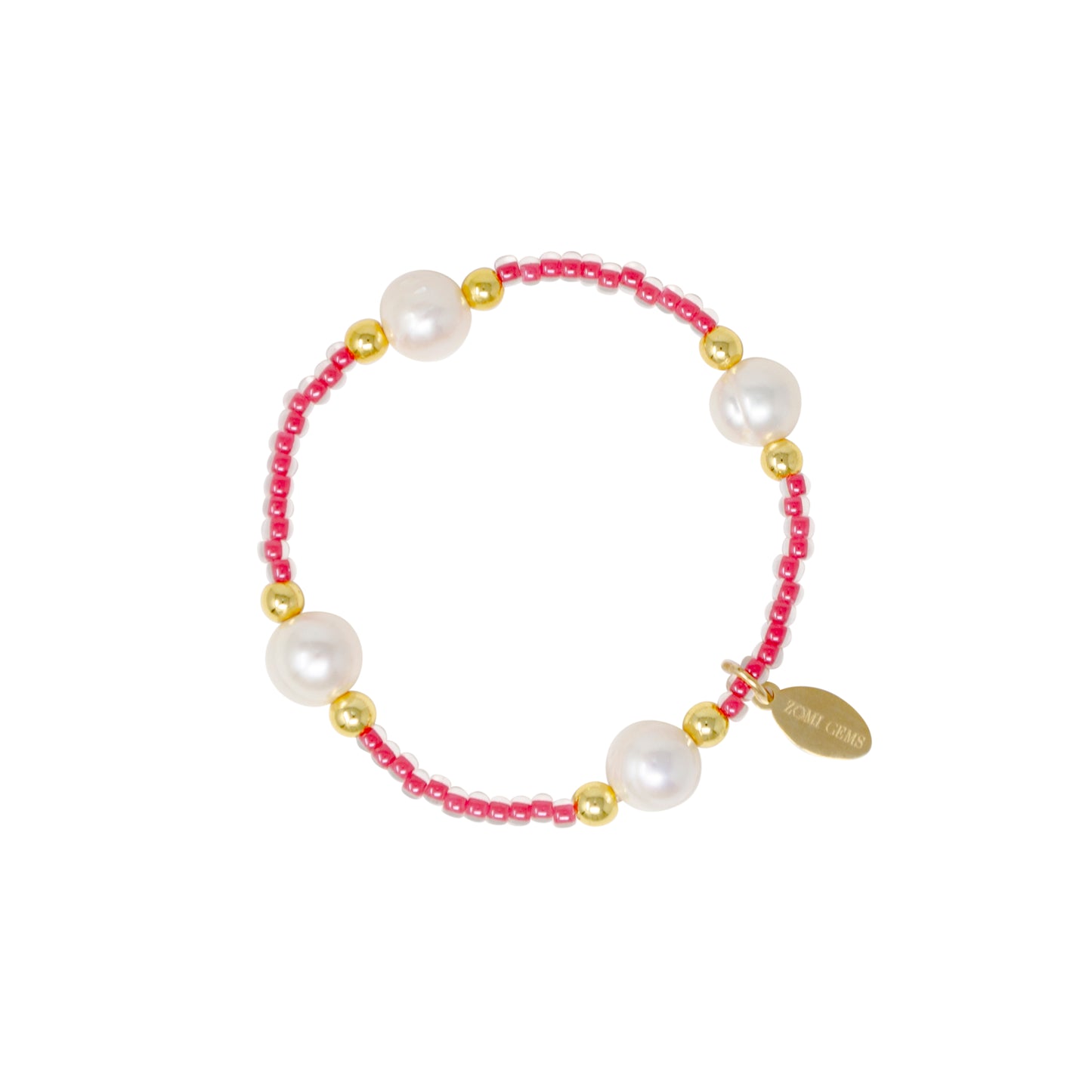 Pearl & Gold Elegant Bracelet Set