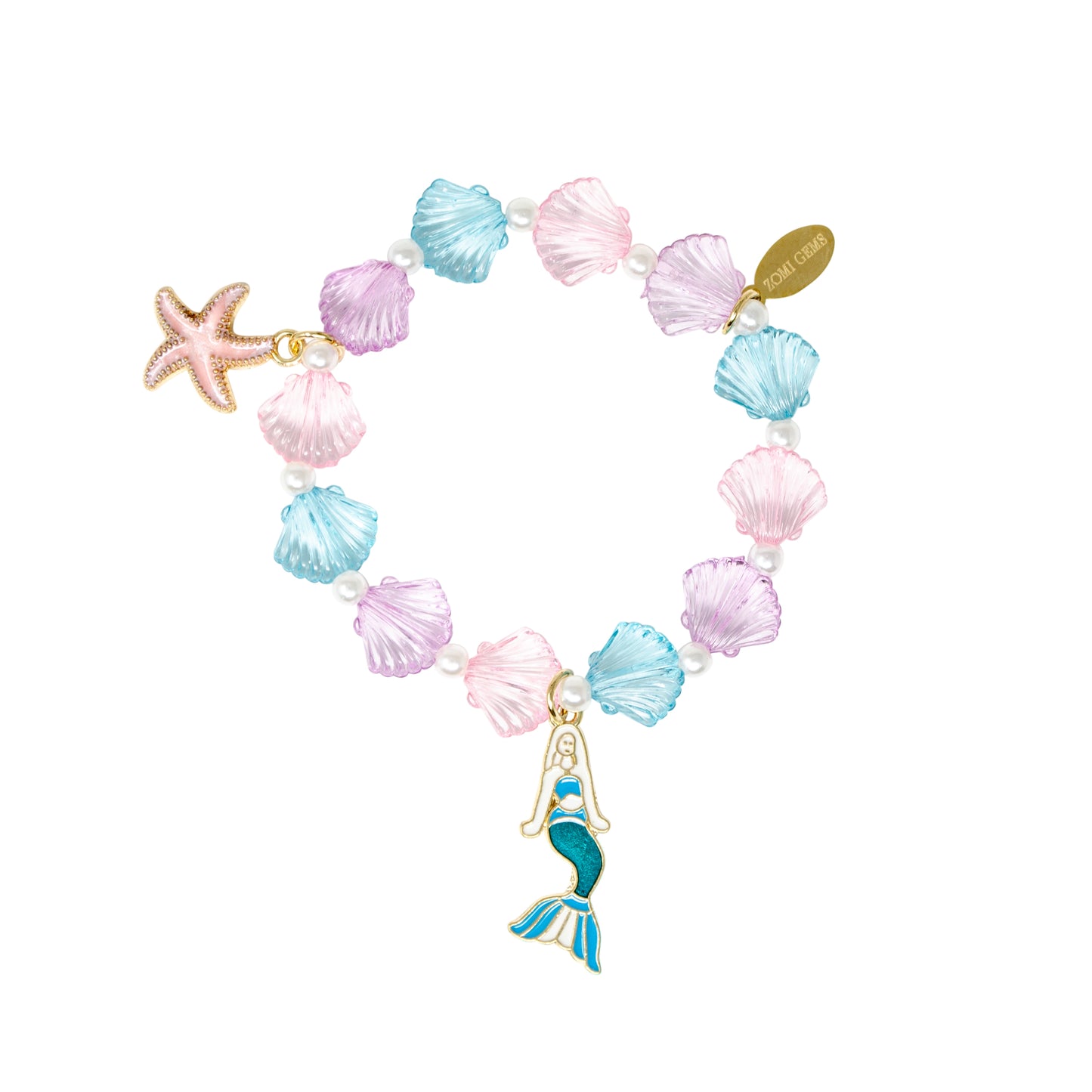 Mermaid Seashell Bracelet Set