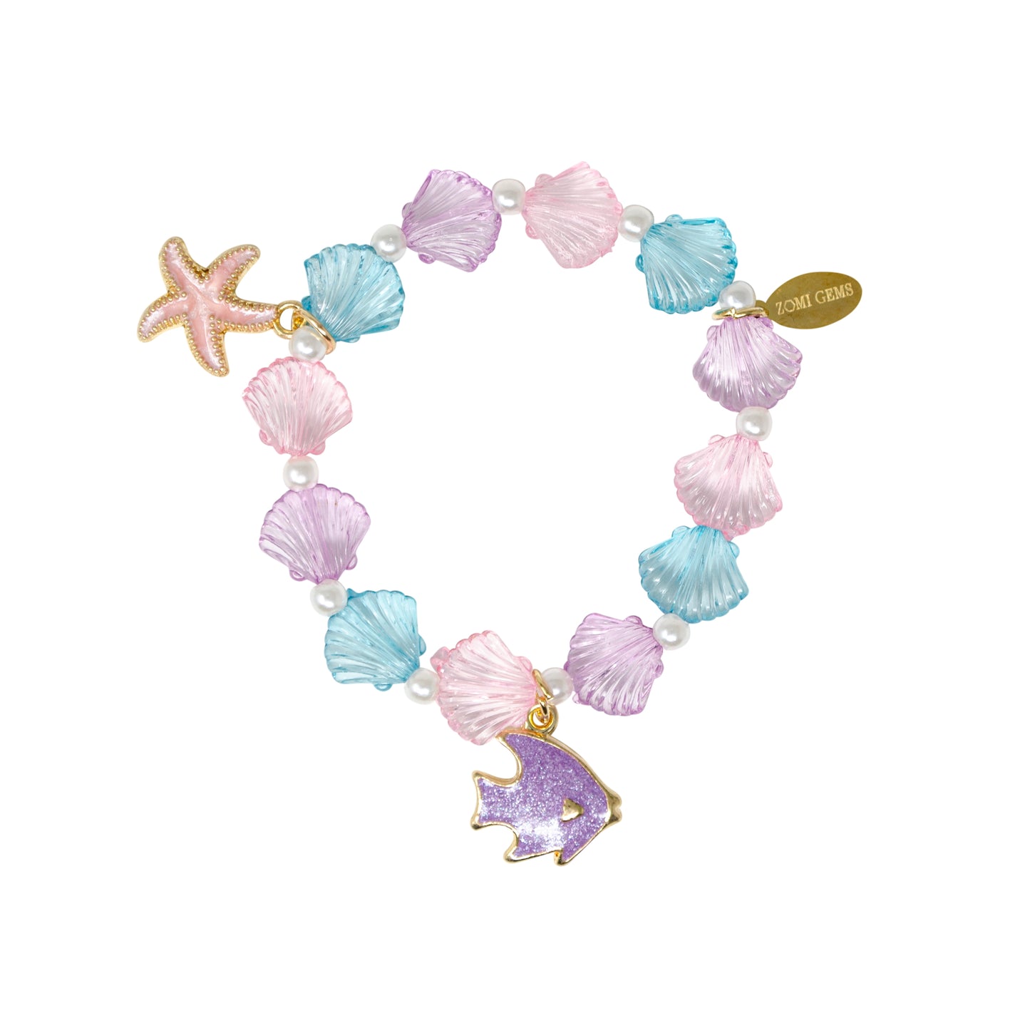 Mermaid Seashell Bracelet Set