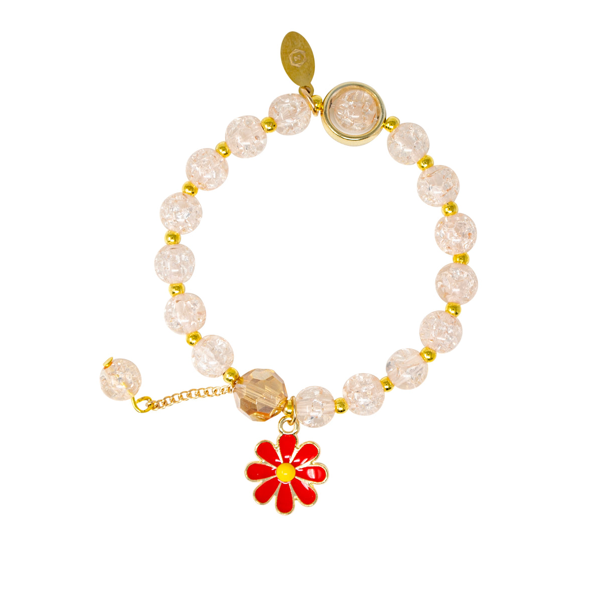 Daisy Crystal Bead Bracelet Set