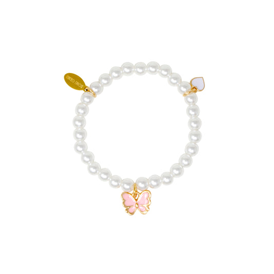 Butterfly Pearl Bracelet