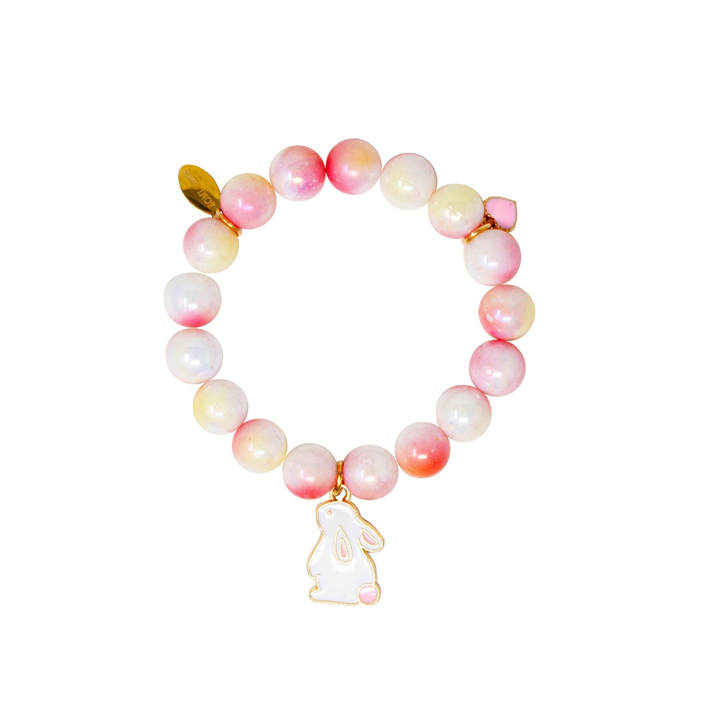 Bunny Pastel Bead Bracelet Set