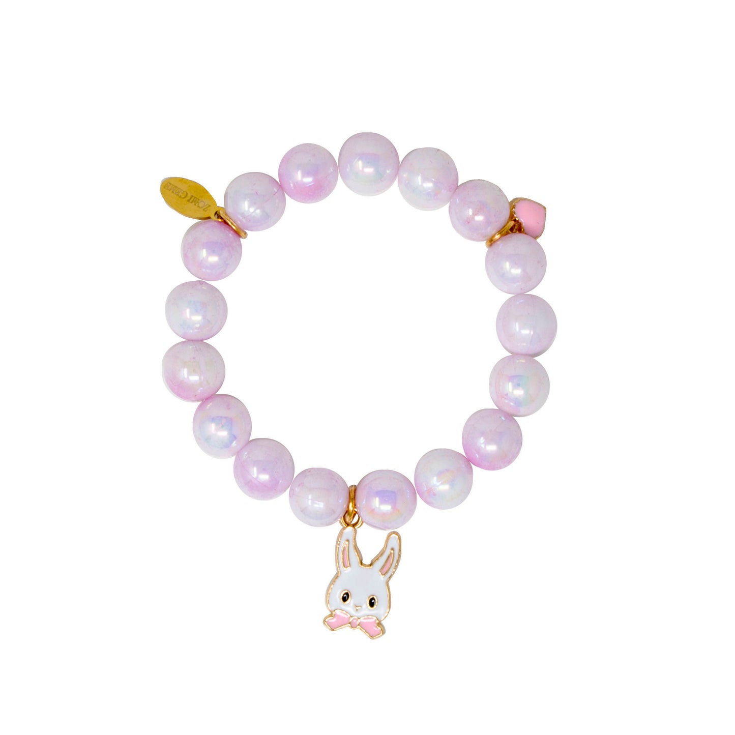 Bunny Pastel Bead Bracelet Set