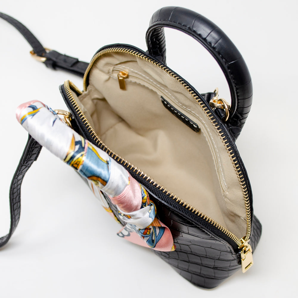 Crocodile Moon Handbag