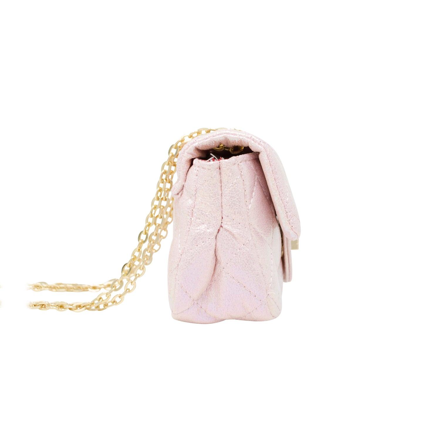 Classic Shiny Quilted Handbag