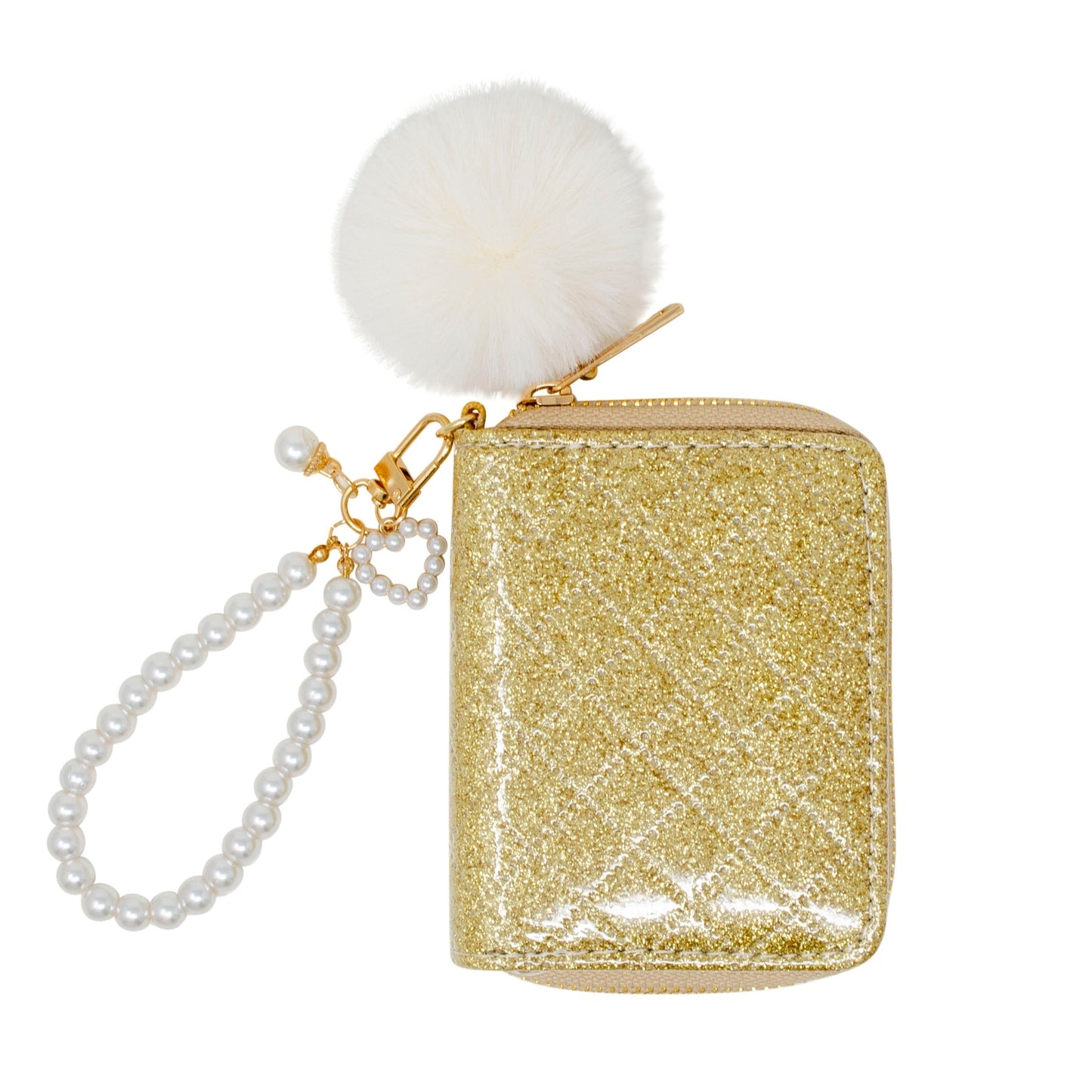 Sparkle Pearl Strap Wallet