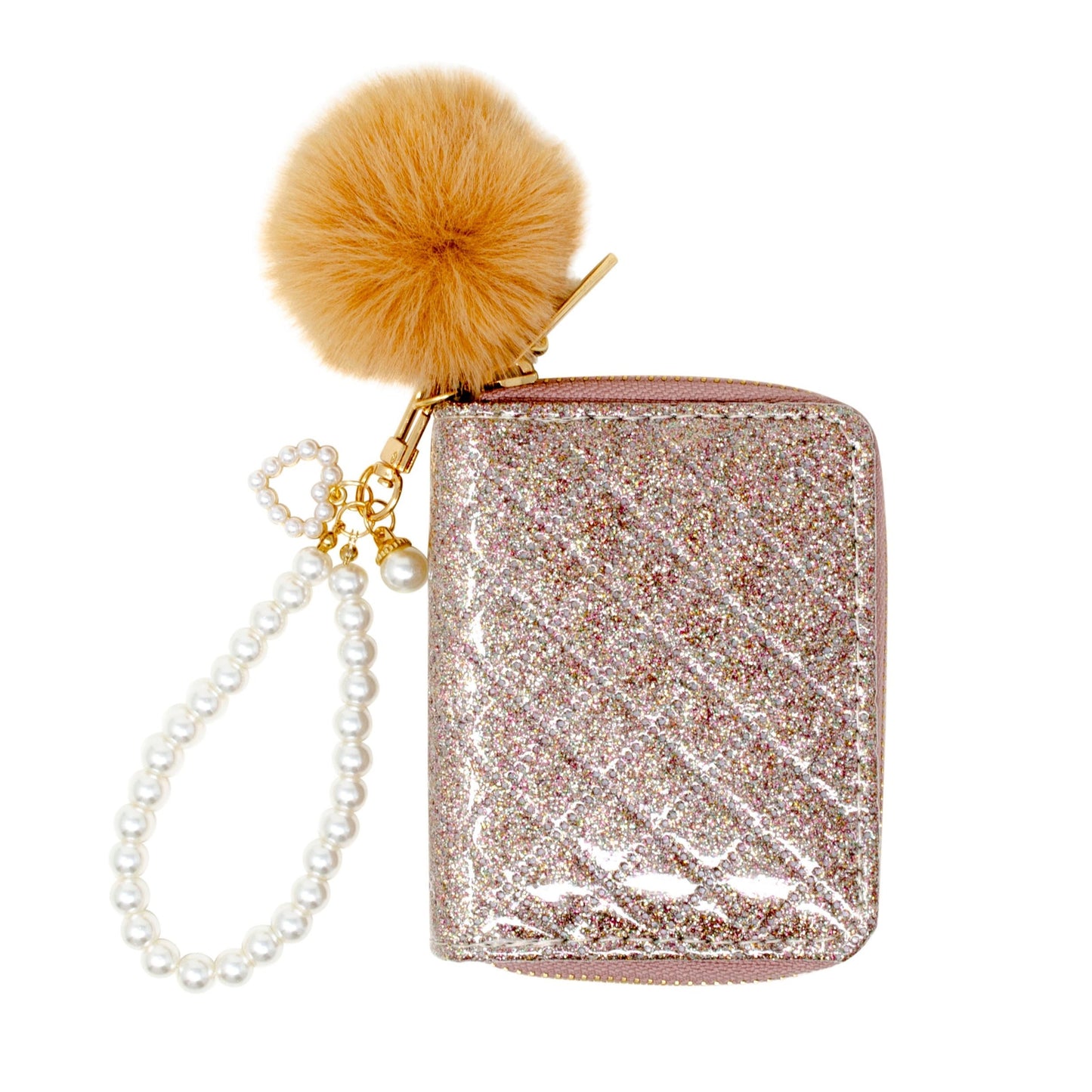 Sparkle Pearl Strap Wallet