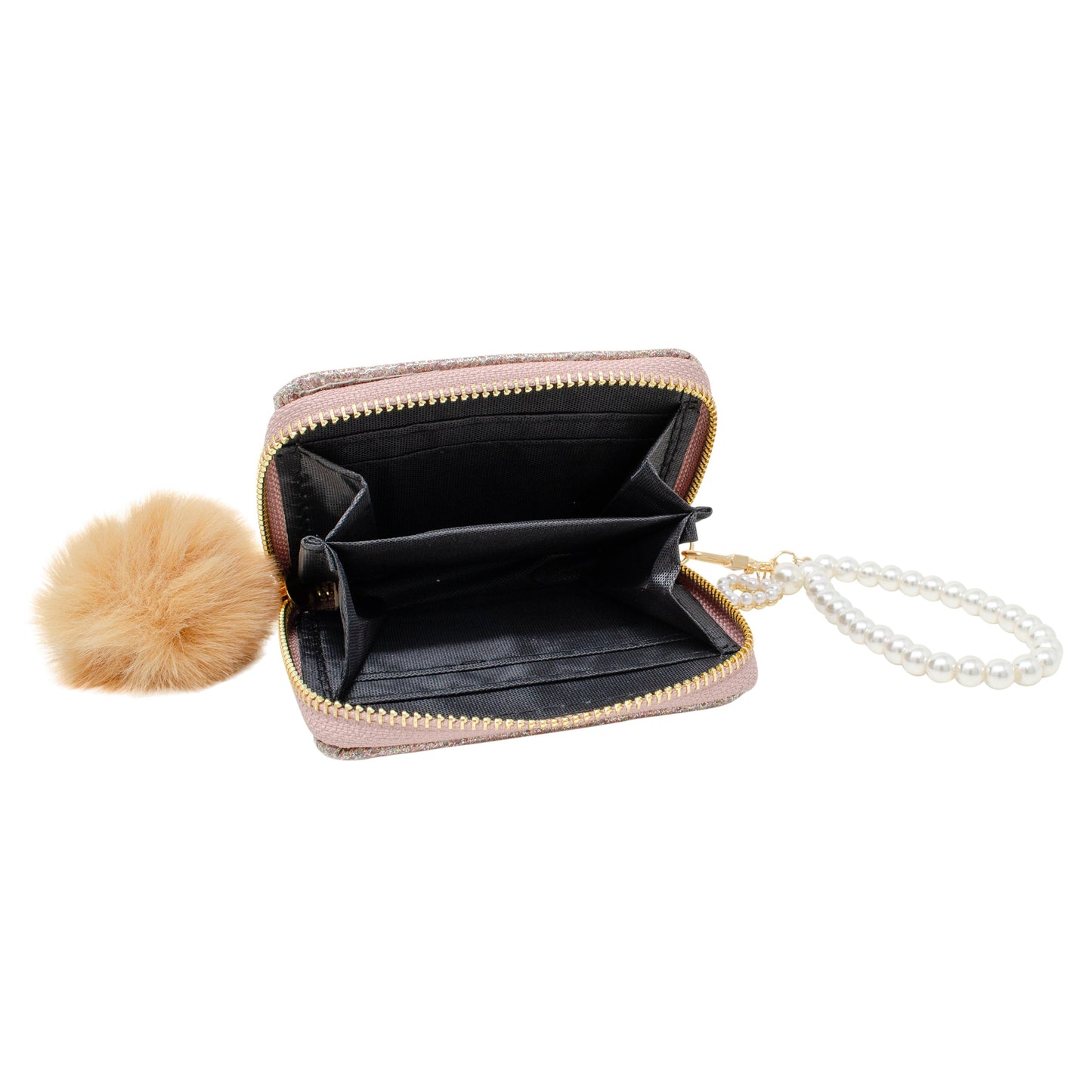 Sparkle Pearl Strap Wallet