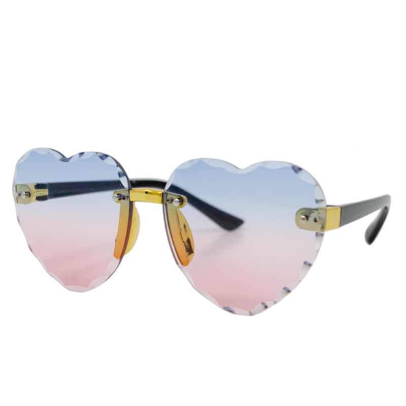 Frameless Heart Sunglasses