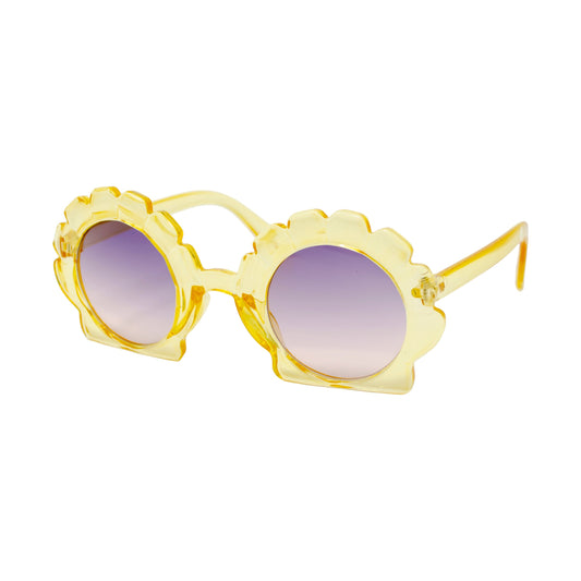 Seashell Sunglasses - Yellow