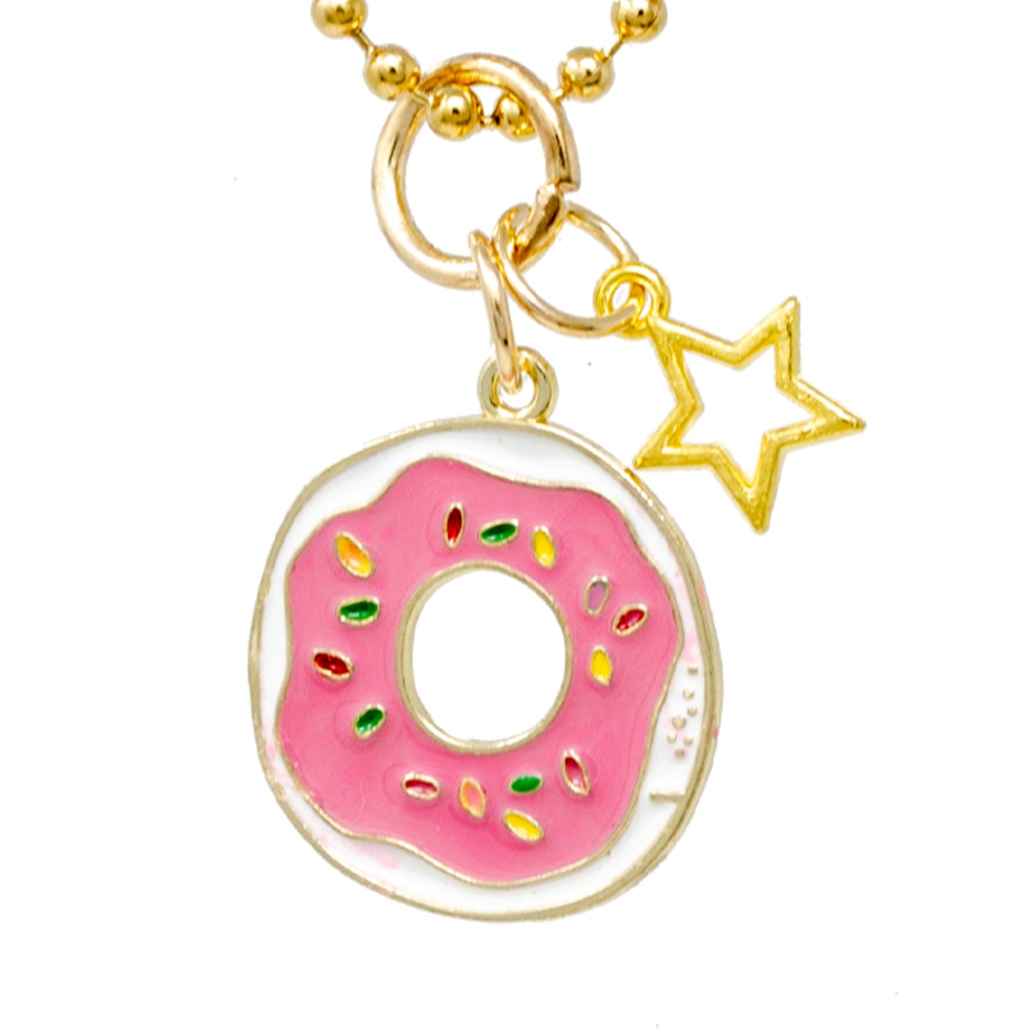 Donut Gold Necklace