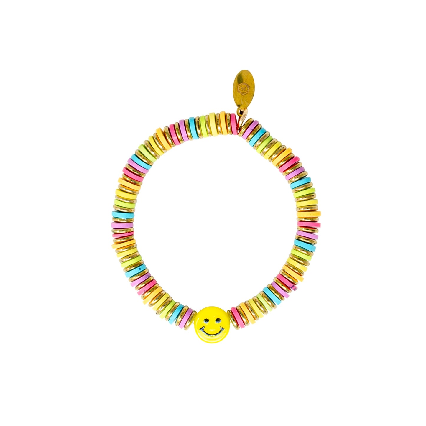 Happy Face Emoji Bracelet Pair