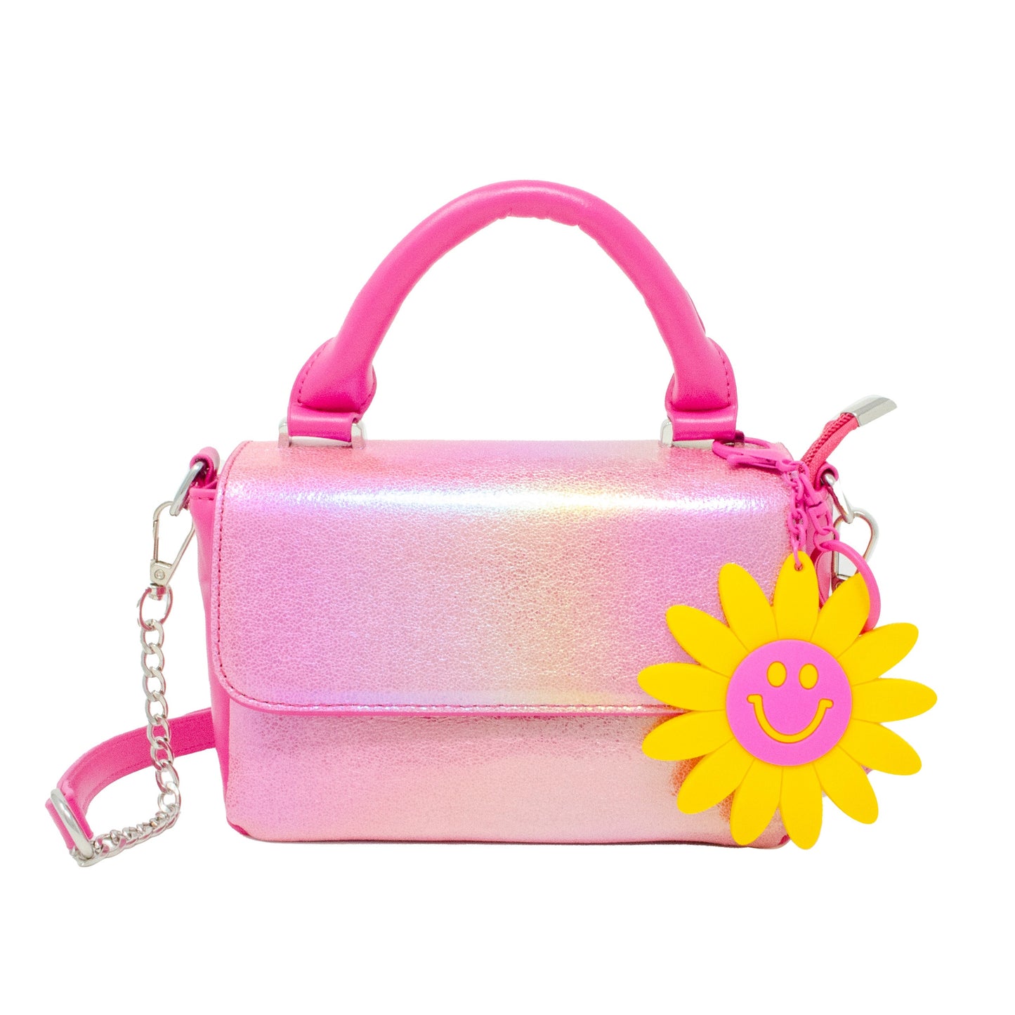 Shiny Baguette Daisy Bag