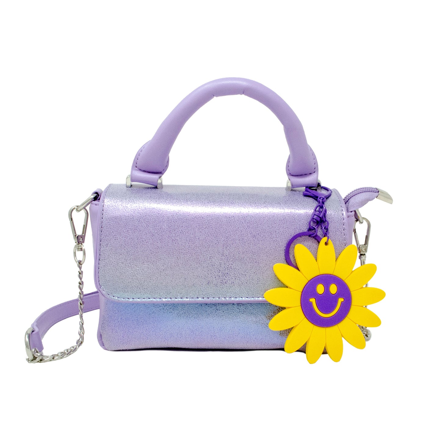 Shiny Baguette Daisy Bag